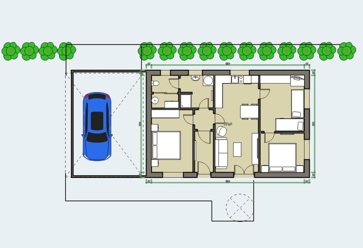 Apartman Pod Lipou - Samostatny Objekt Jaroměř Dış mekan fotoğraf